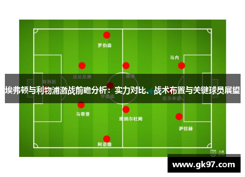 埃弗顿与利物浦激战前瞻分析：实力对比、战术布置与关键球员展望